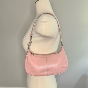 Pink Bebe faux leather shoulder bag